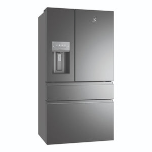 Electrolux 609L Ultimate Taste 900 French Door Fridge - Dark stainless steel EHE6899BA, Front View Left Side