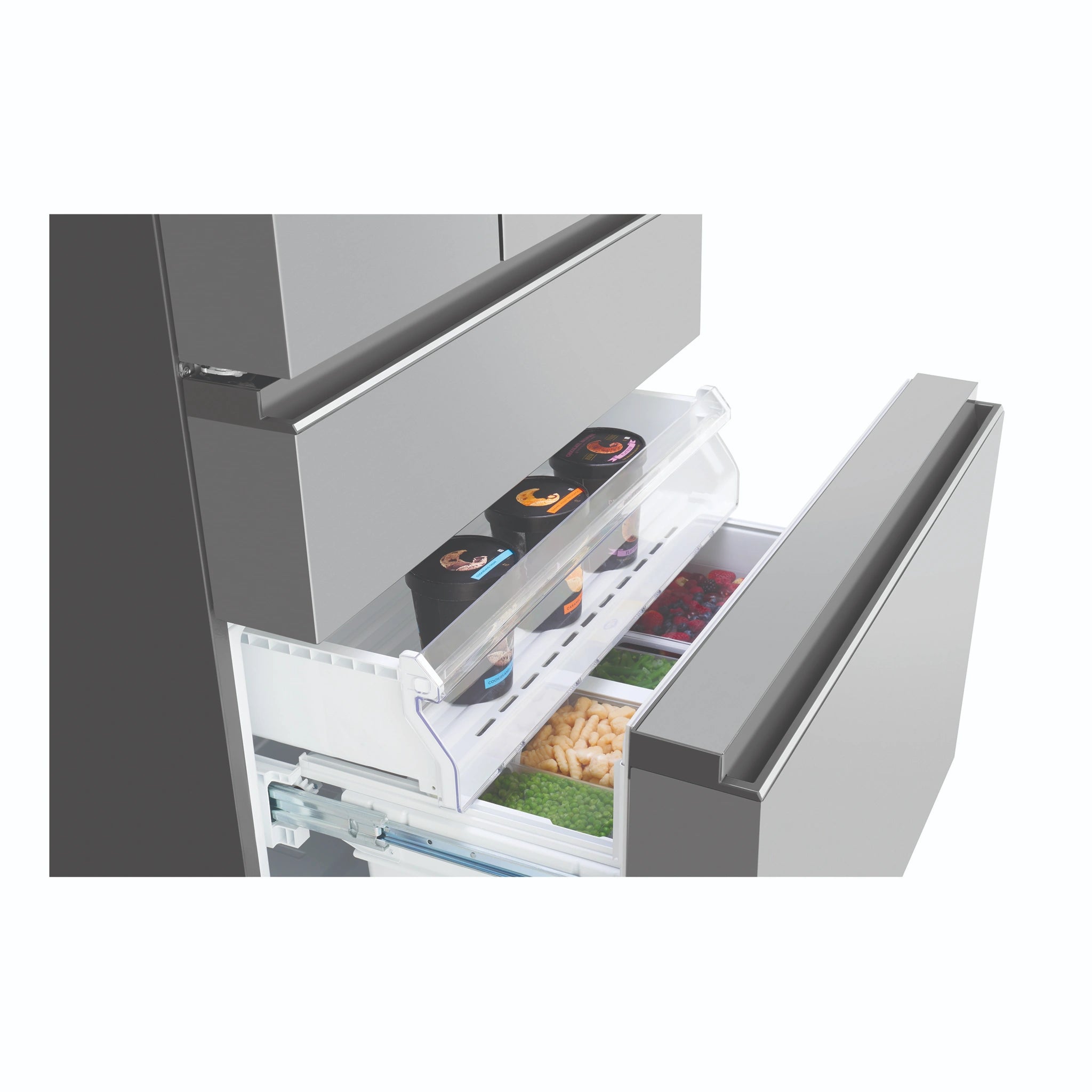 Electrolux 689L Stainless Steel French Door Refrigerator EHE6899SA, Freezer Drawer Side View
