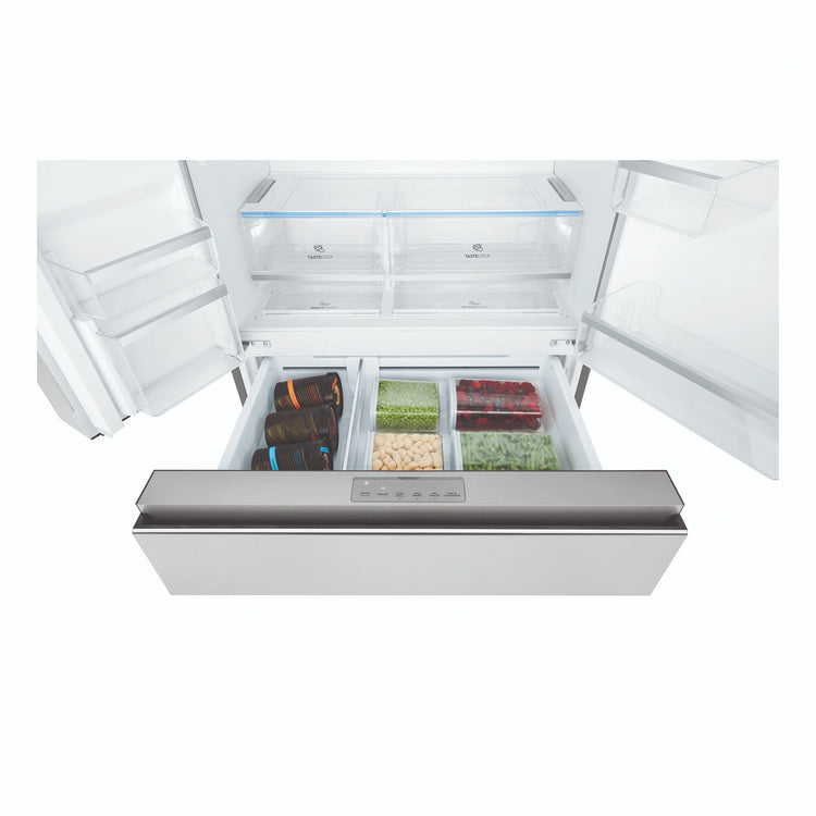 Electrolux 689L Stainless Steel French Door Refrigerator EHE6899SA, Freezer Drawer View