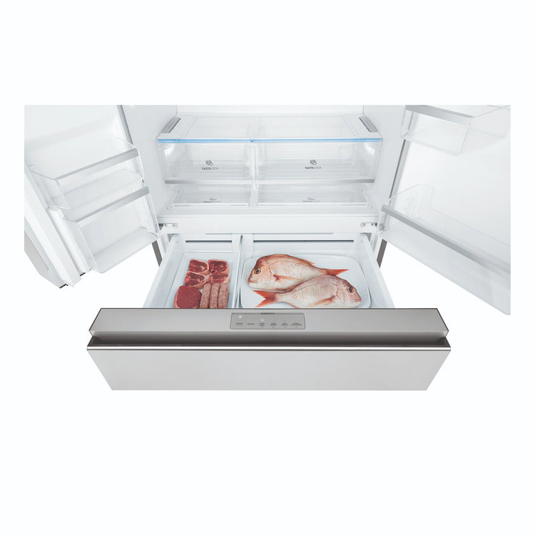 Electrolux 689L Stainless Steel French Door Refrigerator EHE6899SA, Freezer Drawer View