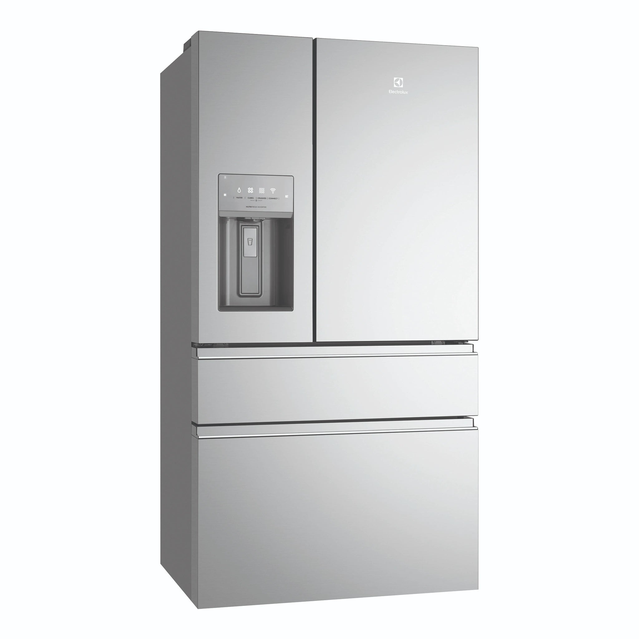 Electrolux 689L Stainless Steel French Door Refrigerator EHE6899SA, Front View Left Side