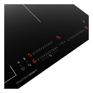 Electrolux 60cm UltimateTaste 700 3 Zone Induction Cooktop EHI635BF, Control Panel View