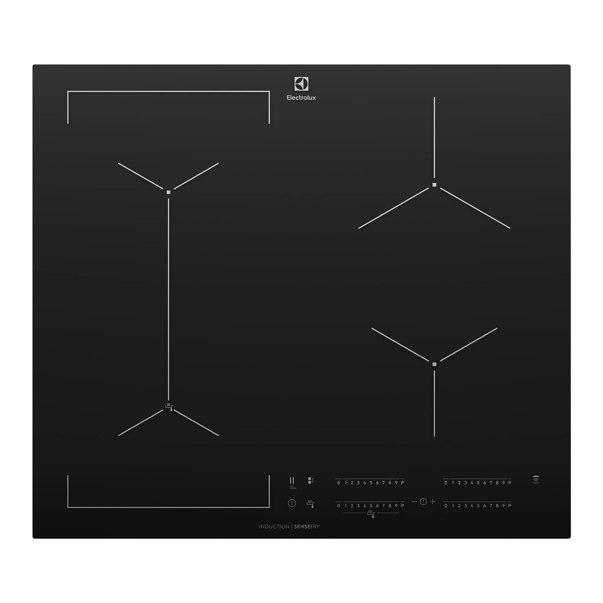Electrolux EHI645BF 60cm UltimateTaste 700 4 Zone Induction Cooktop