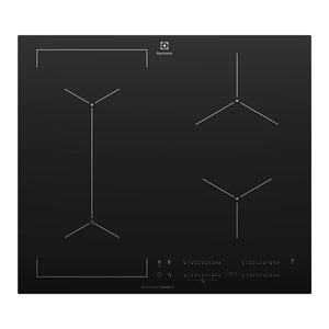 Electrolux 60cm UltimateTaste 700 4 Zone Induction Cooktop EHI645BF, Top View