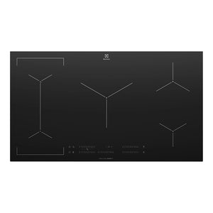 Electrolux 90cm UltimateTaste 700 5 Zone Induction Cooktop EHI955BE, Top View 2