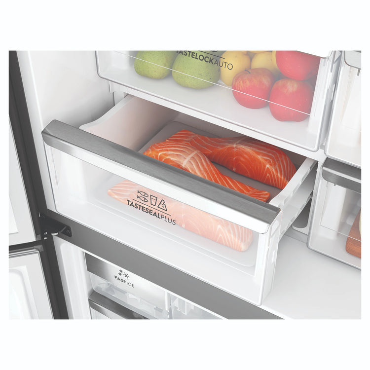Electrolux EQE5657BA 562L Black UltimateTaste 700 Side By Side Refrigerator