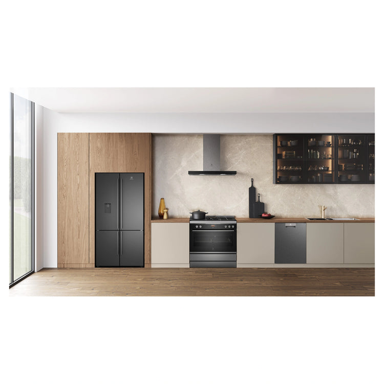 Electrolux EQE5657BA 562L Black UltimateTaste 700 Side By Side Refrigerator