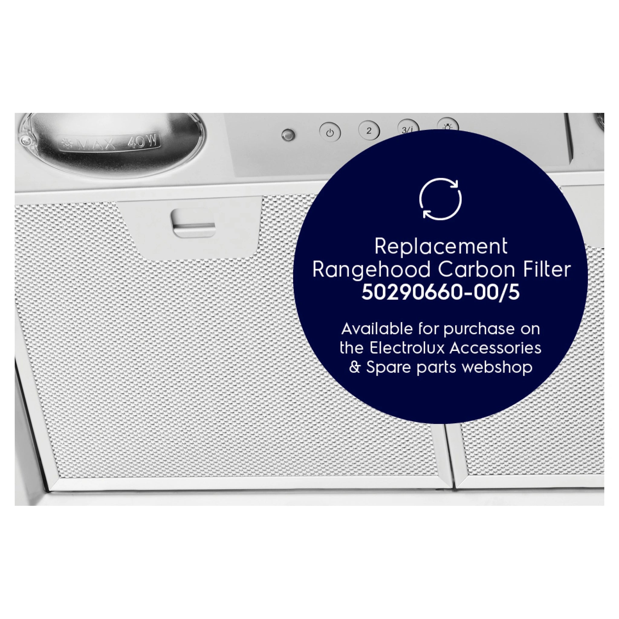 Electrolux 52cm Stainless Steel Integrated Rangehood ERI512SA, Features