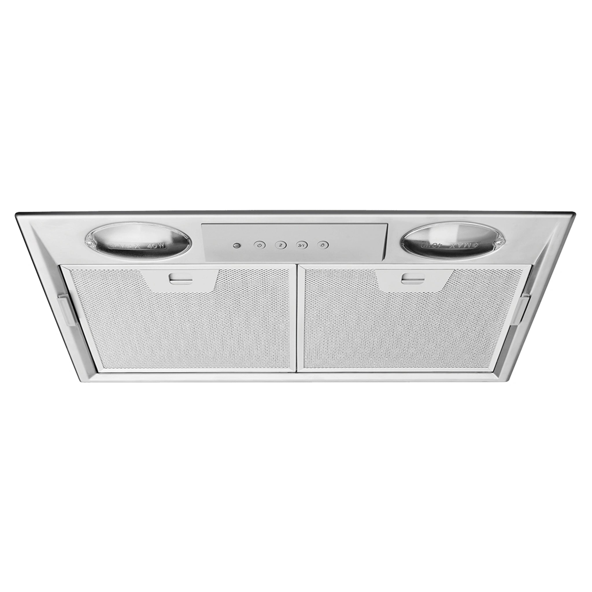 Electrolux 52cm Stainless Steel Integrated Rangehood ERI512SA, Front View