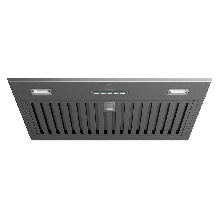Electrolux 60cm UltimateTaste 700 Dark Stainless Integrated Rangehood ERI635DSE, Top View