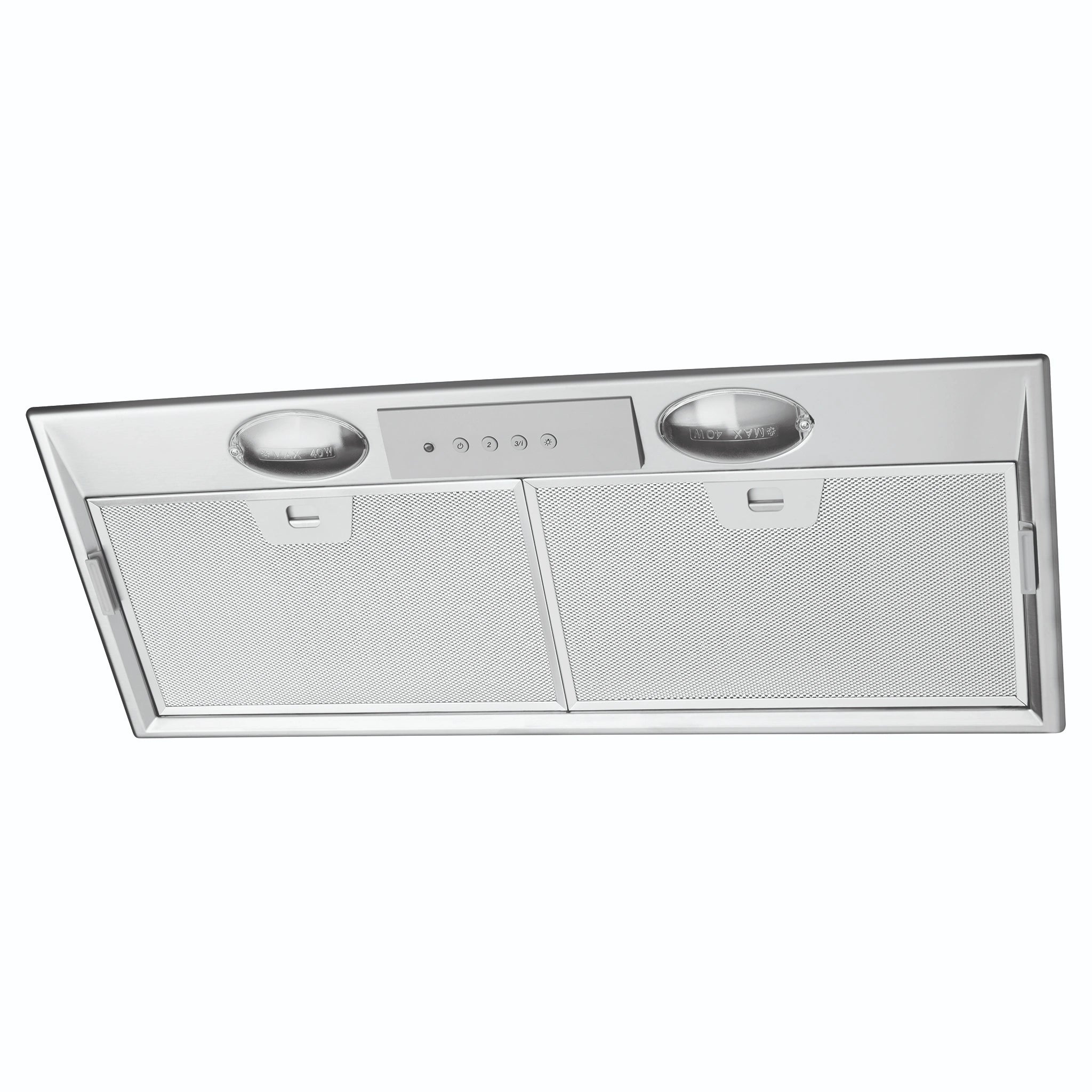 Electrolux 70cm Integrated Stainless Steel Rangehood ERI712SA, Control Panel View