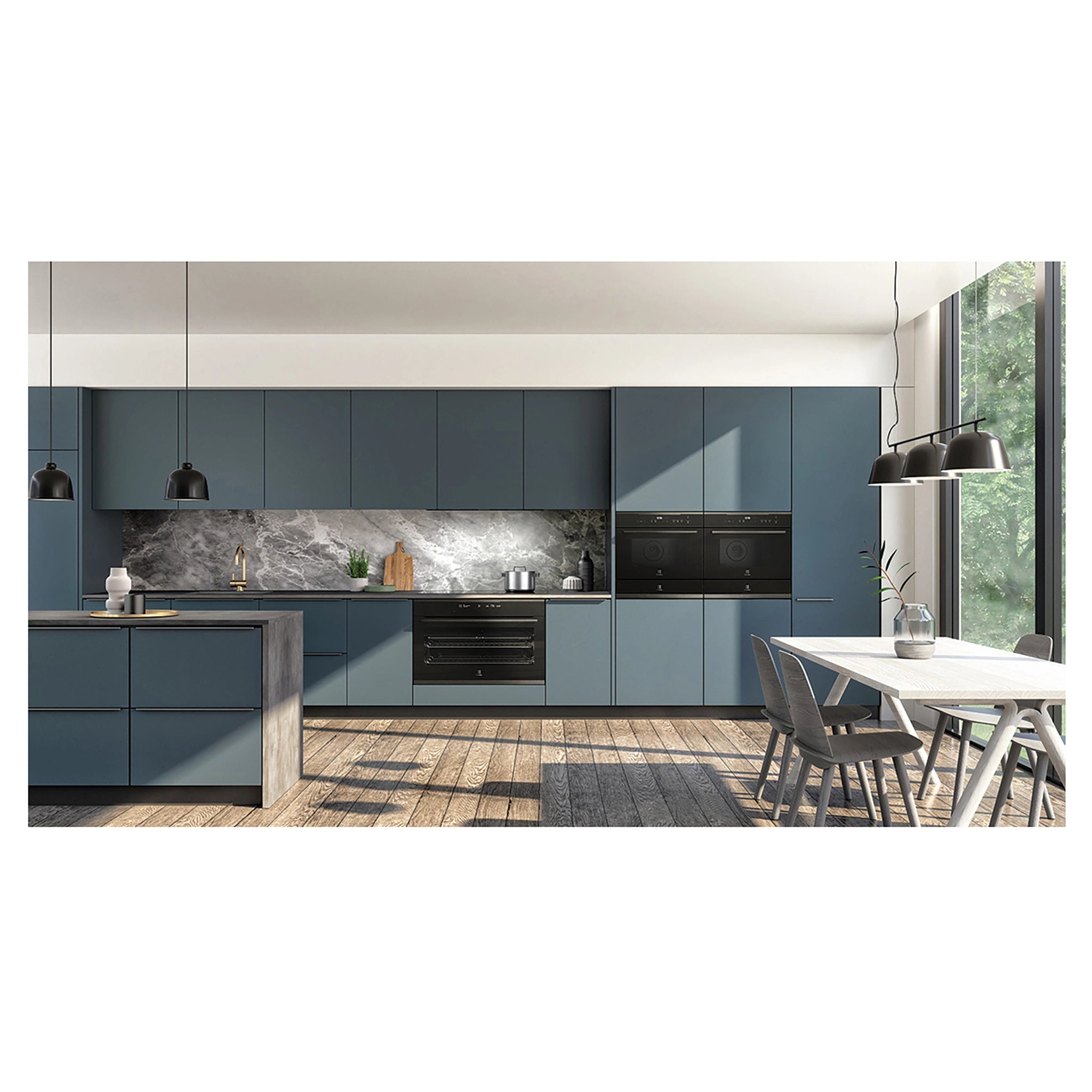 Electrolux ERI842DSD 86cm Dark Stainless Under-Cupboard Rangehood, Lifestyle View 2