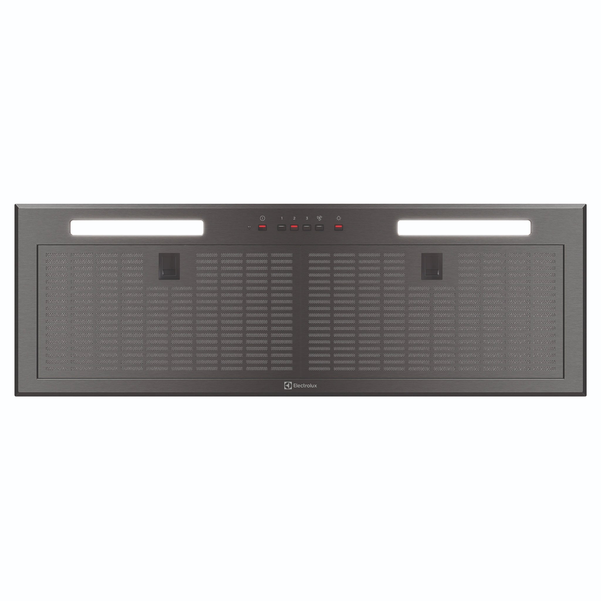 Electrolux 86cm UltimateTaste 700 Integrated Rangehood – Dark Stainless ERI955DSE, Control Panel View