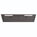 Electrolux 86cm UltimateTaste 700 Integrated Rangehood – Dark Stainless ERI955DSE, Control Panel View 2