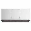 Electrolux 86cm UltimateTaste 700 Integrated Rangehood – Dark Stainless ERI955DSE, Front View