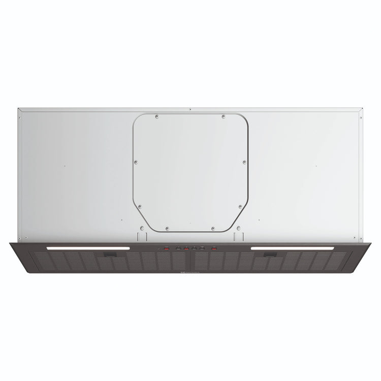 Electrolux 86cm UltimateTaste 700 Integrated Rangehood – Dark Stainless ERI955DSE, Front View
