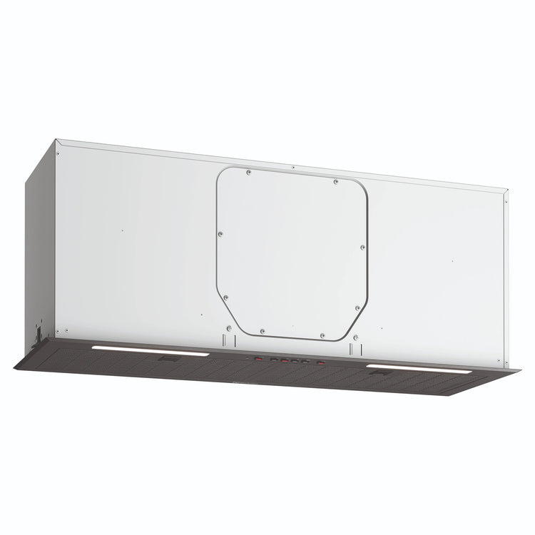 Electrolux 86cm UltimateTaste 700 Integrated Rangehood – Dark Stainless ERI955DSE, Right Side View