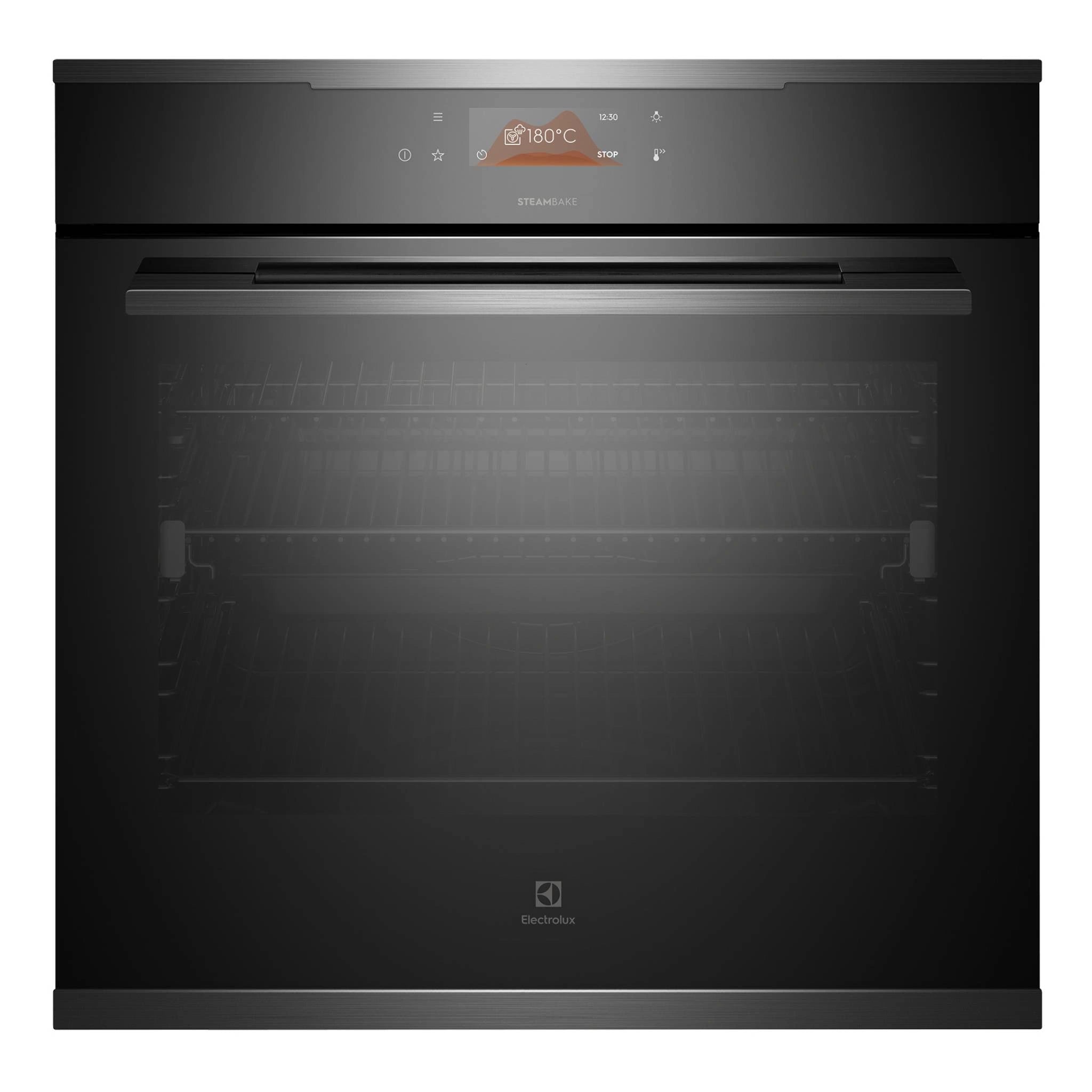 Electrolux 60cm Built-In Steam Oven EVE615DSE, Front View