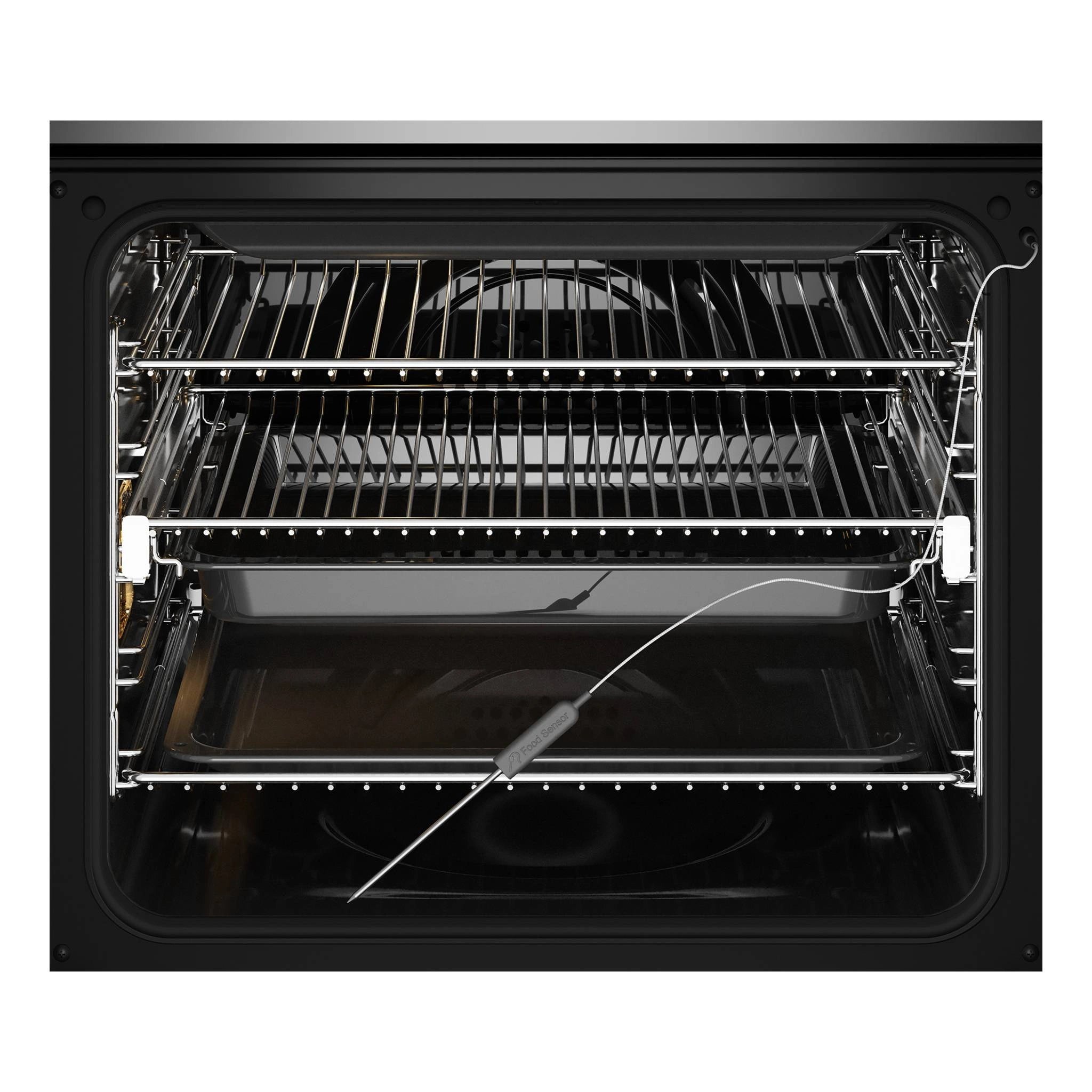 Electrolux 60cm Built-In Steam Oven EVE615DSE, Font View with Grill