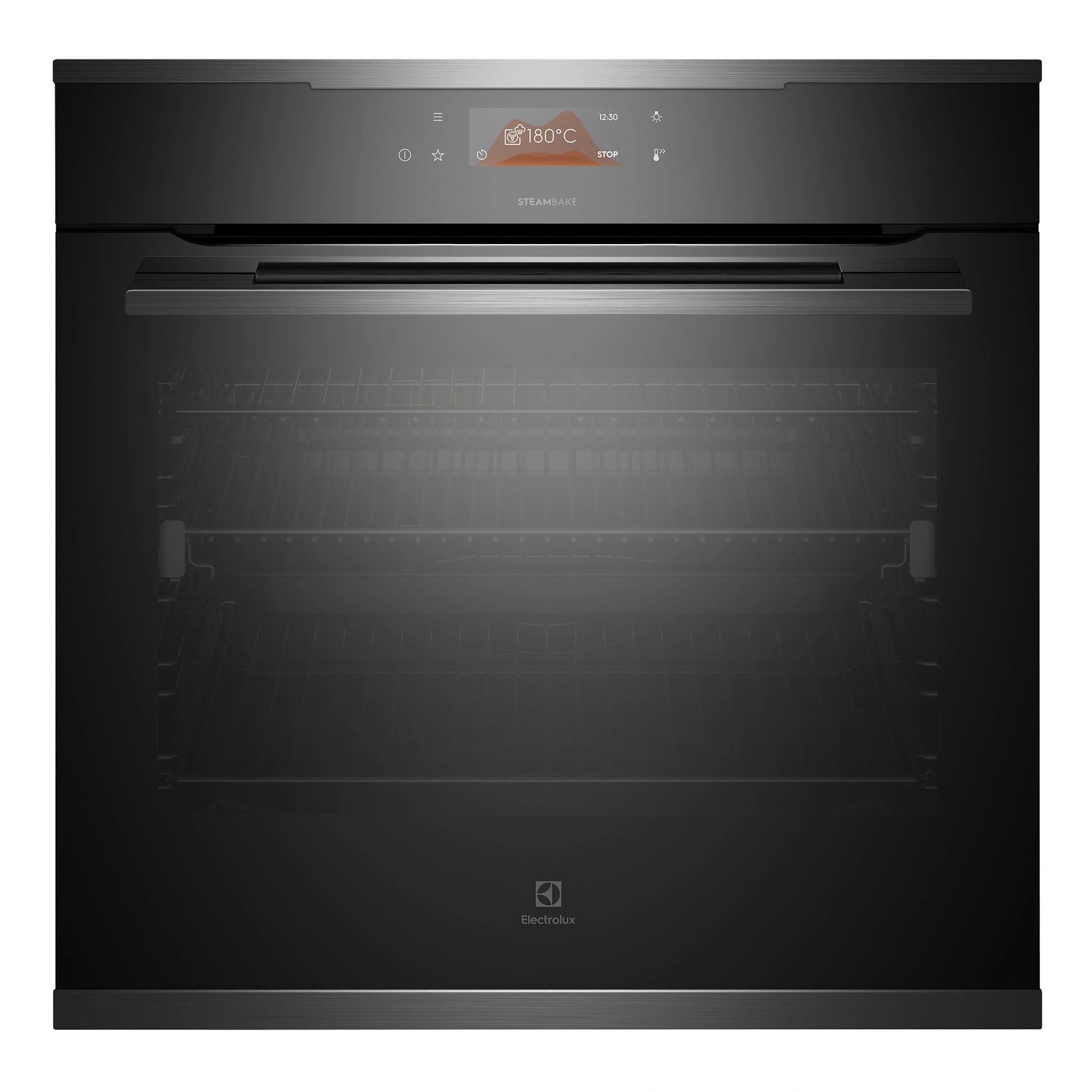 Electrolux 60cm Pyrolytic Built-In Steam Oven EVEP615DSE, Front View
