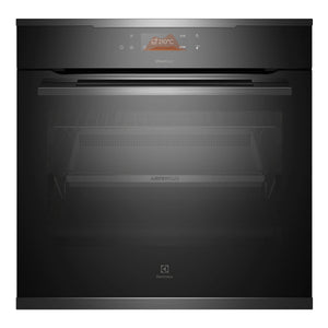Electrolux 60cm Pyrolytic Built-In Oven with Steam Bake EVEP616DSE, Front View