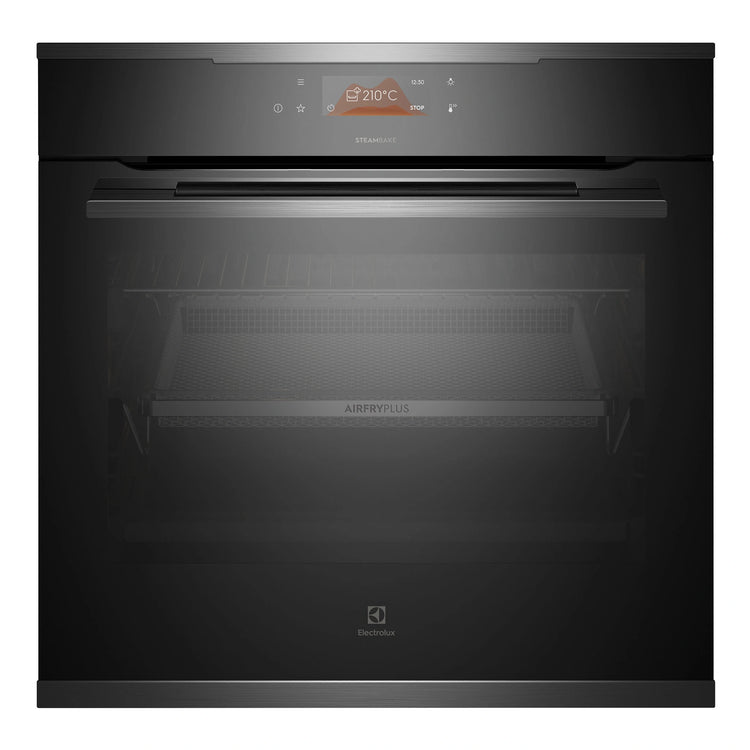 Electrolux 60cm Pyrolytic Built-In Oven with Steam Bake EVEP616DSE, Front View