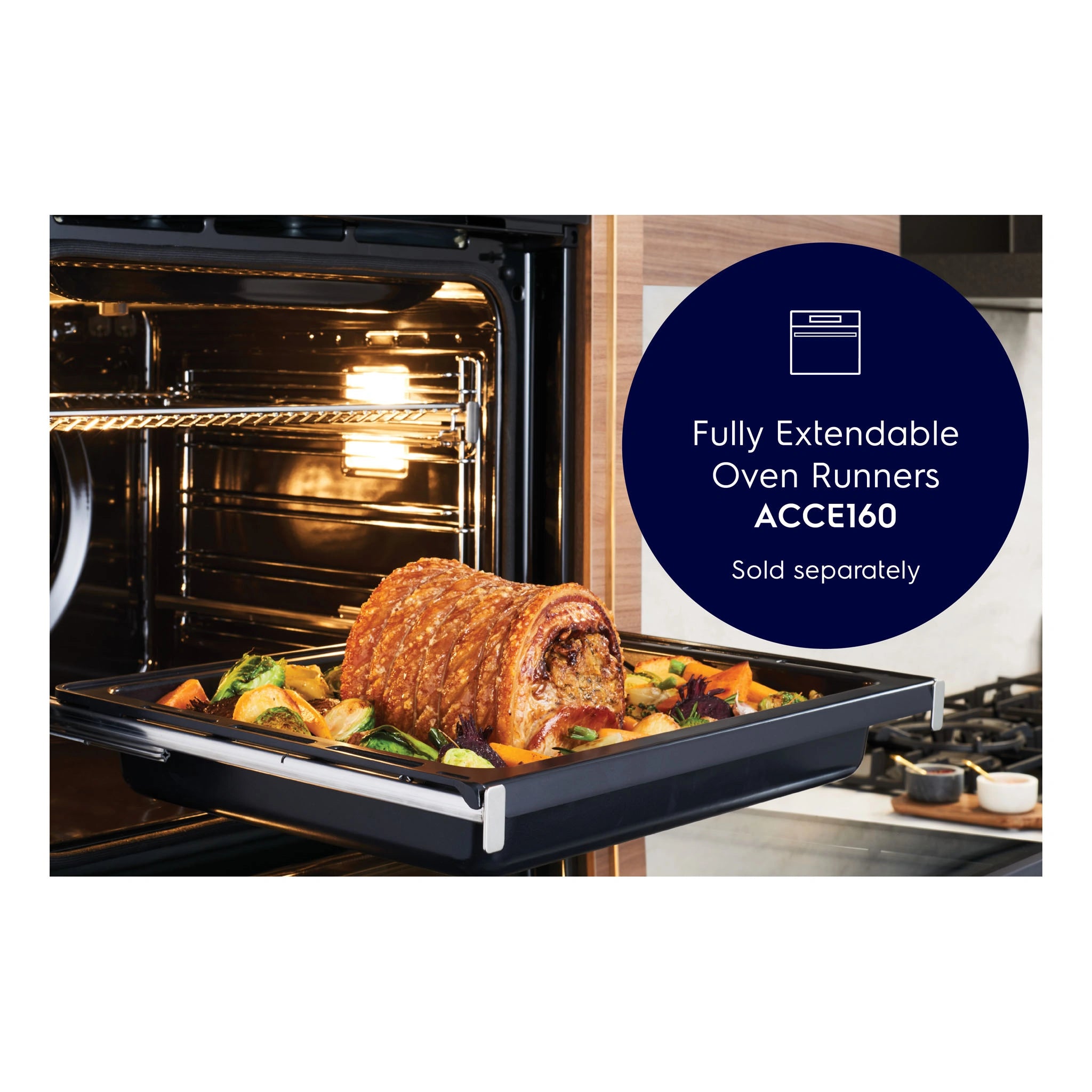 Electrolux 60cm Pyrolytic Dark Stainless Oven with Steam EVEP618DSE, Feature
