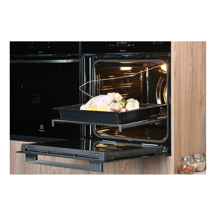 Electrolux 60cm Pyrolytic Dark Stainless Steel Oven with Steam EVEP619DSE, Feature 6