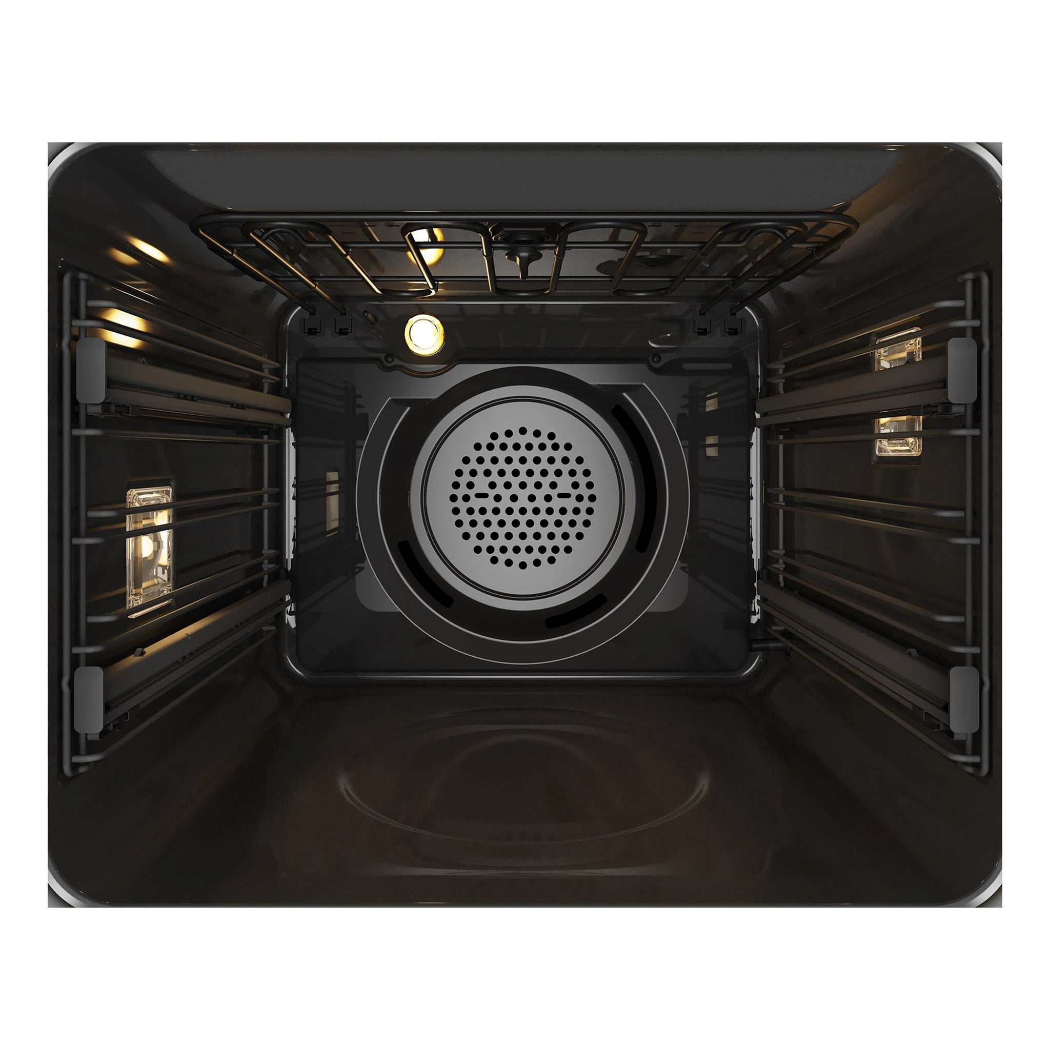 Electrolux 60cm Pyrolytic Dark Stainless Steel Oven with Steam EVEP619DSE, Inside View