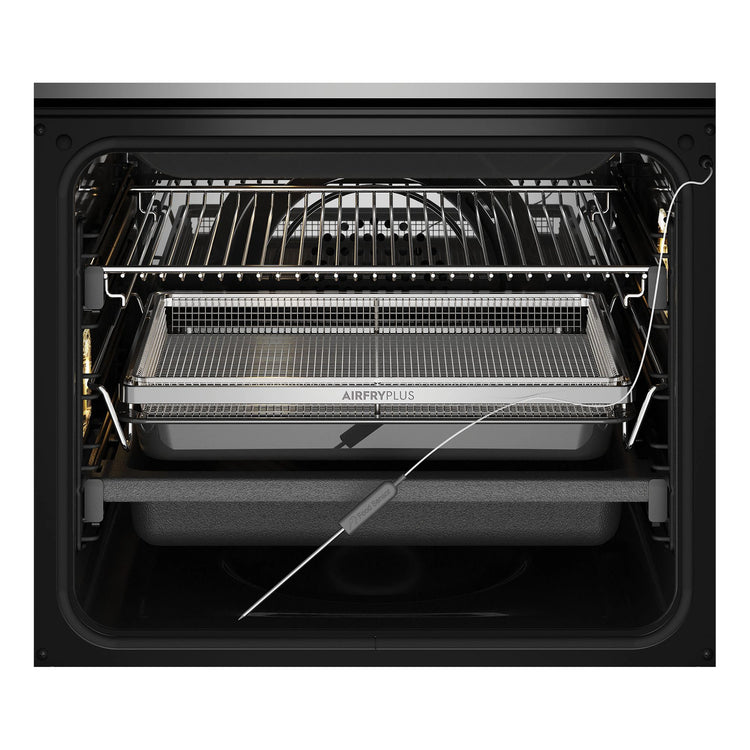 Electrolux 60cm Pyrolytic Dark Stainless Steel Oven with Steam EVEP619DSE, Inside View 2