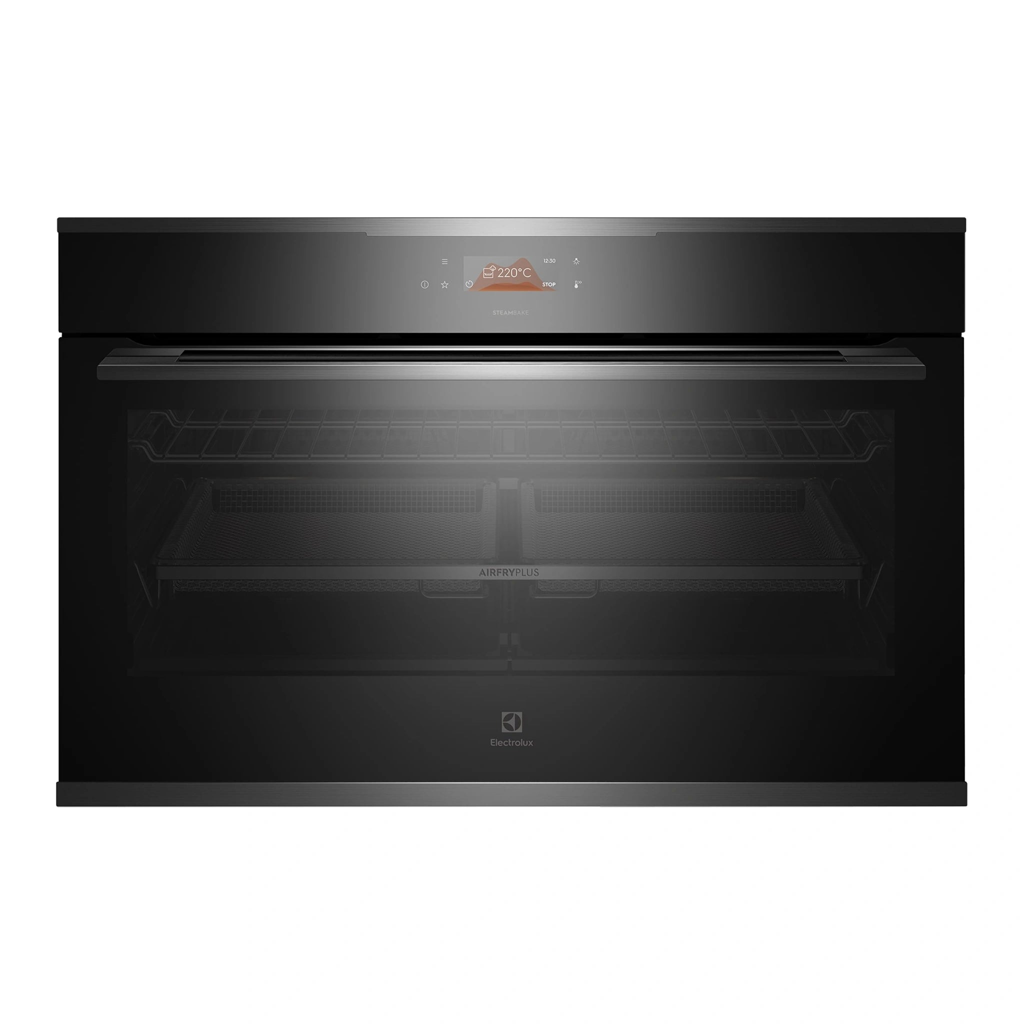 Electrolux 90cm Pyrolytic Built-In Steam Oven EVEP916DSE, Front View