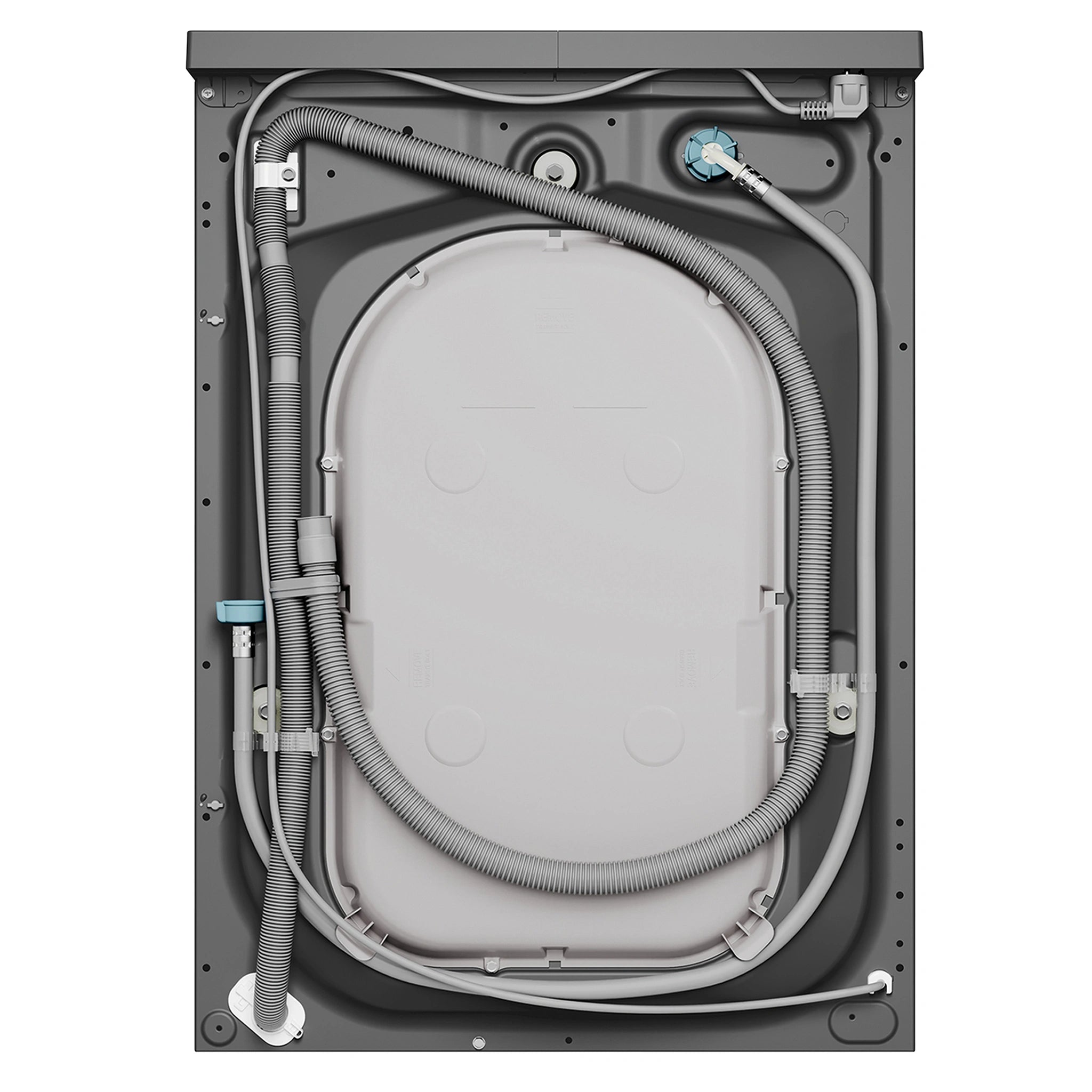 Electrolux 10kg UltimateCare 900 Front Load Washing Machine – Dark Onyx EWF1042R9SC, Back View