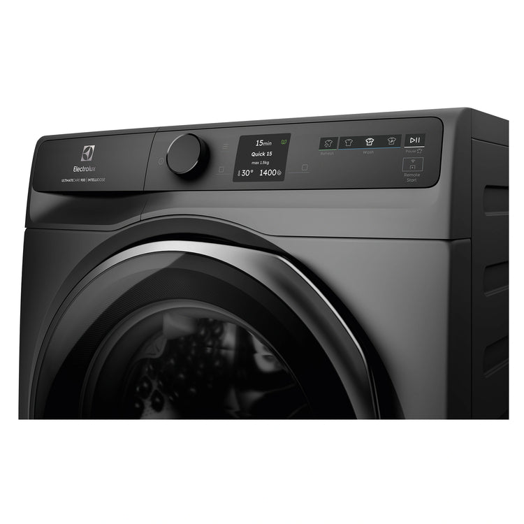 Electrolux 10kg UltimateCare 900 Front Load Washing Machine – Dark Onyx EWF1042R9SC, Controls