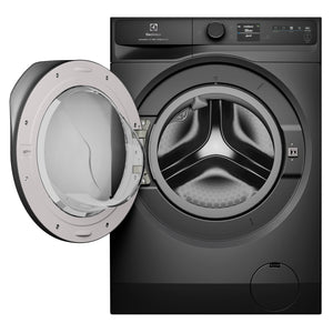 Electrolux 10kg UltimateCare 900 Front Load Washing Machine – Dark Onyx EWF1042R9SC, Door Open
