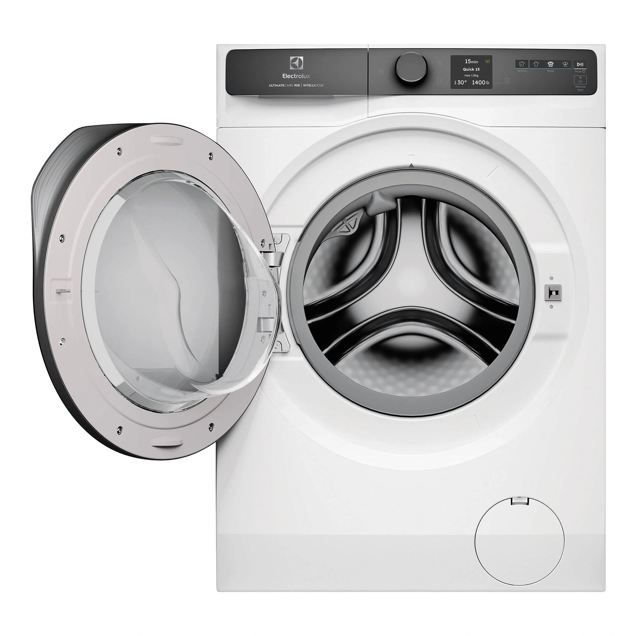 Electrolux 10 kg UltimateCare 900 Front Load Washer EWF1042R9WC, Door Open
