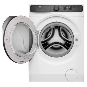 Electrolux 12kg UltimateCare 700 Front Load Washing Machine White EWF1243R7WC, Front View with Door Open