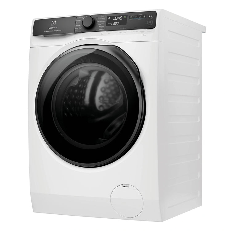 Electrolux 12kg UltimateCare 700 Front Load Washing Machine White EWF1243R7WC, Right Side View