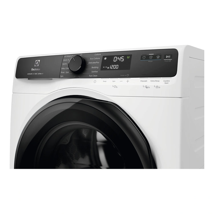 Electrolux 8kg 500 Series White Front Load Washing Machine EWF8023P5WCS, Control Panel  View 