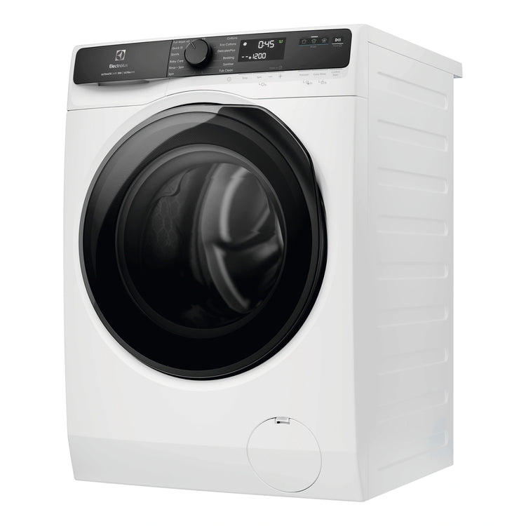 Electrolux 8kg 500 Series White Front Load Washing Machine EWF8023P5WCS, Right Side View 