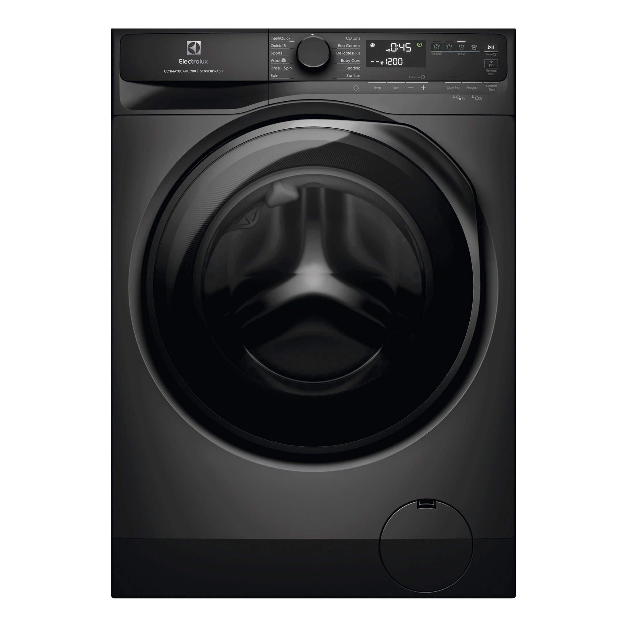 Electrolux EWF9043R7SCS 9kg UltimateCare 700 Dark Onyx Front Load Washing Machine