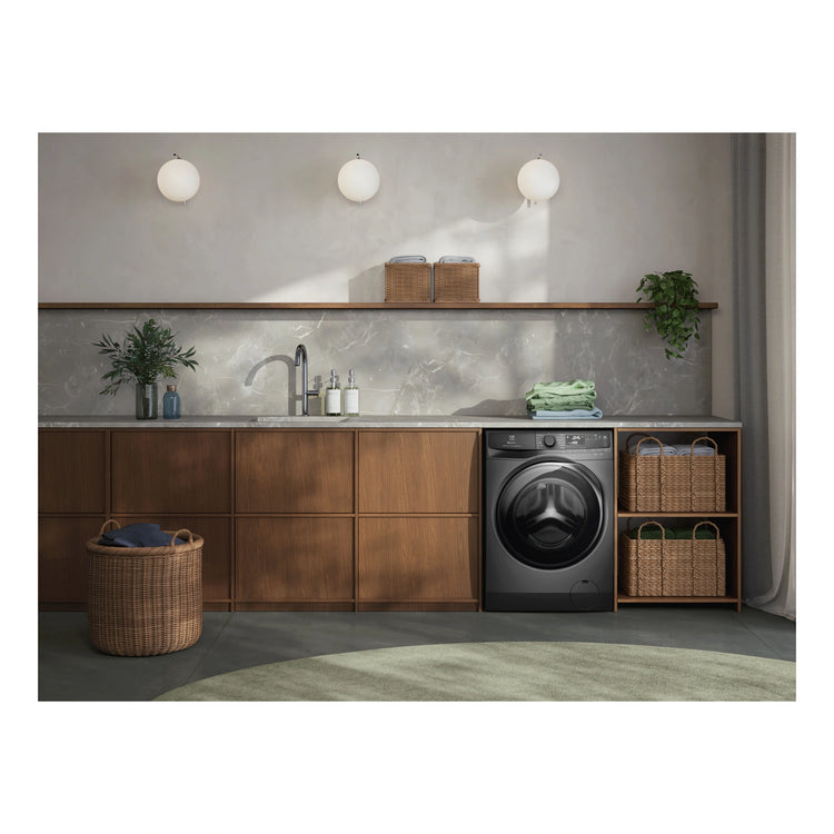 Electrolux 9kg UltimateCare 700 Dark Onyx Front Load Washing Machine EWF9043R7SCS, Life Style