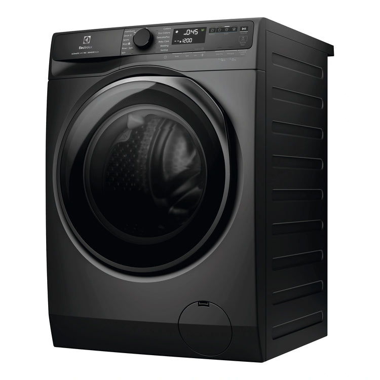 Electrolux 9kg UltimateCare 700 Dark Onyx Front Load Washing Machine EWF9043R7SCS, Right Side View