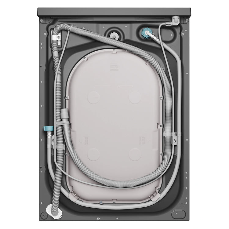 Electrolux 9kg UltimateCare 700 Front Load Washing Machine - Dark Onyx EWF9043R7SC, Back View