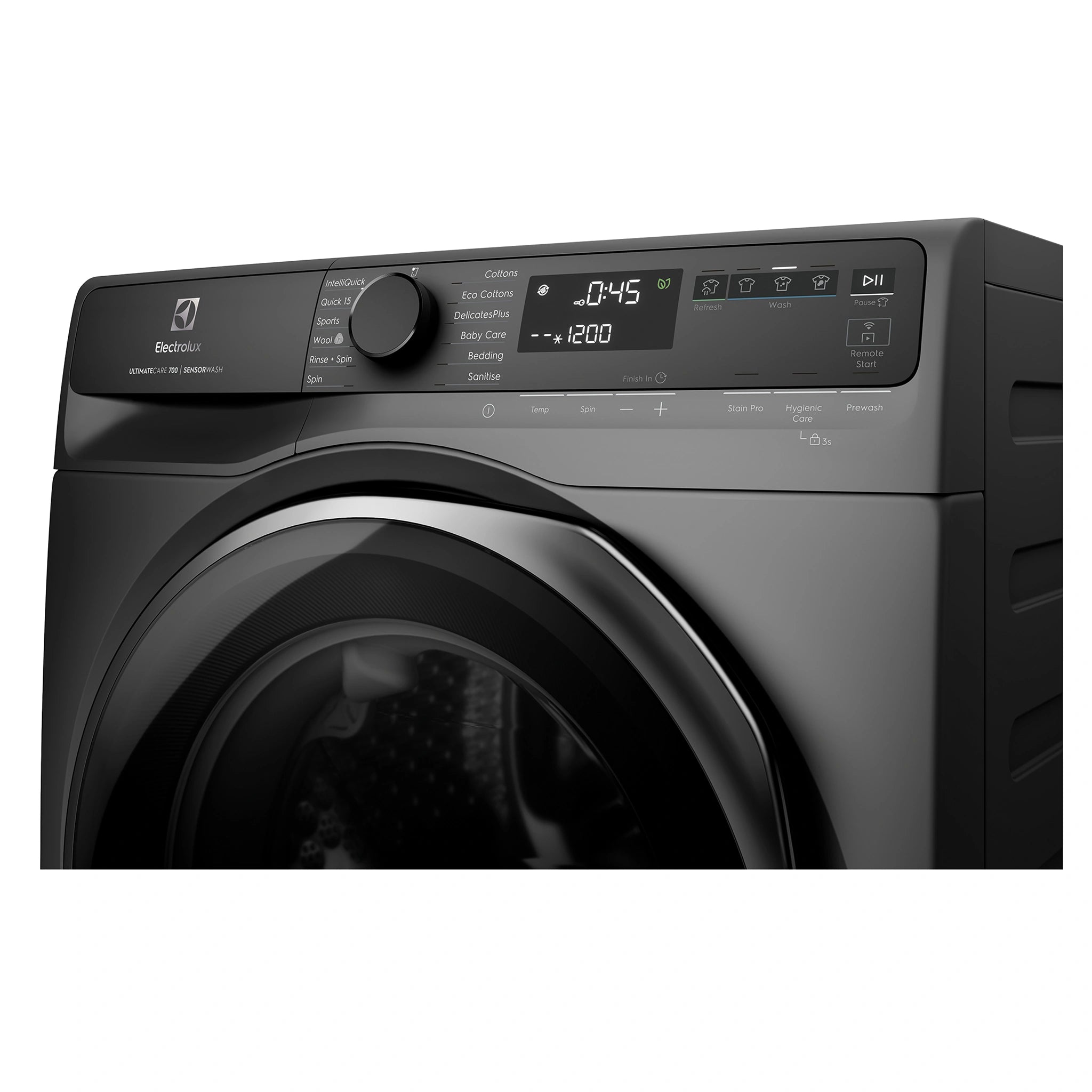 Electrolux EWF9043R7SC 9kg UltimateCare 700 Front Load Washing Machine - Dark Onyx