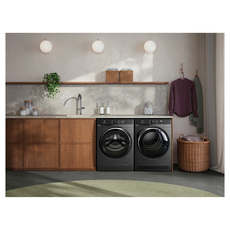 Electrolux 9kg UltimateCare 700 Front Load Washing Machine - Dark Onyx EWF9043R7SC, Lifestyle