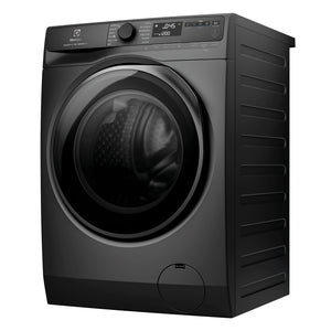 Electrolux 9kg UltimateCare 700 Front Load Washing Machine - Dark Onyx EWF9043R7SC, Side View
