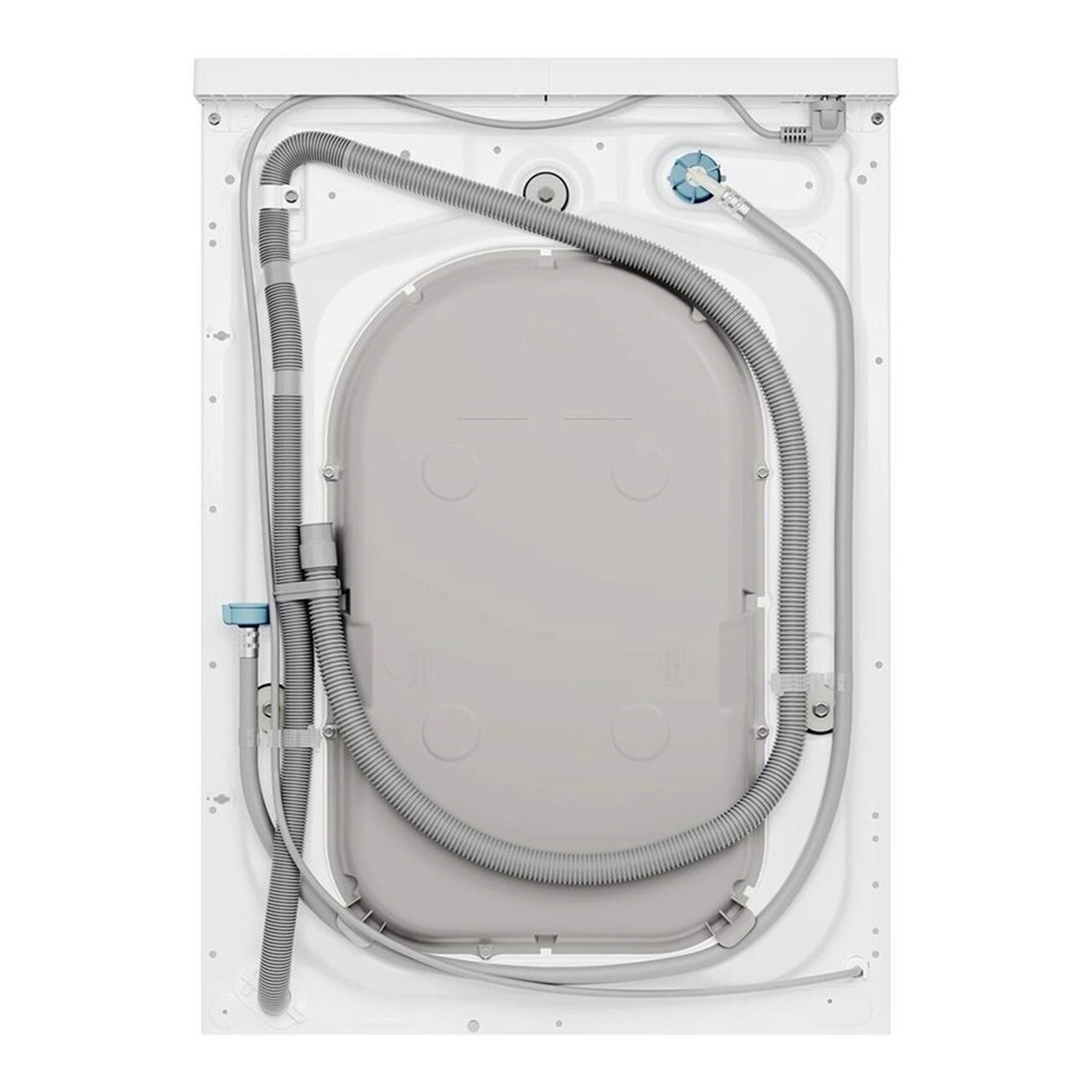 Electrolux 9kg UltimateCare 700 White Front Load Washing Machine EWF9043R7WCS, Back Side View