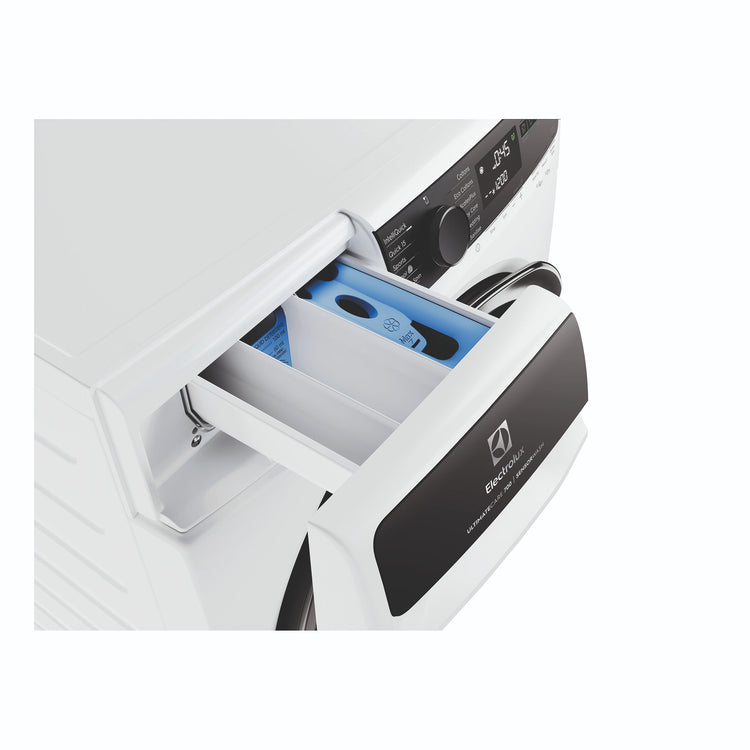 Electrolux 9kg UltimateCare 700 White Front Load Washing Machine EWF9043R7WCS, Detergent Drawer