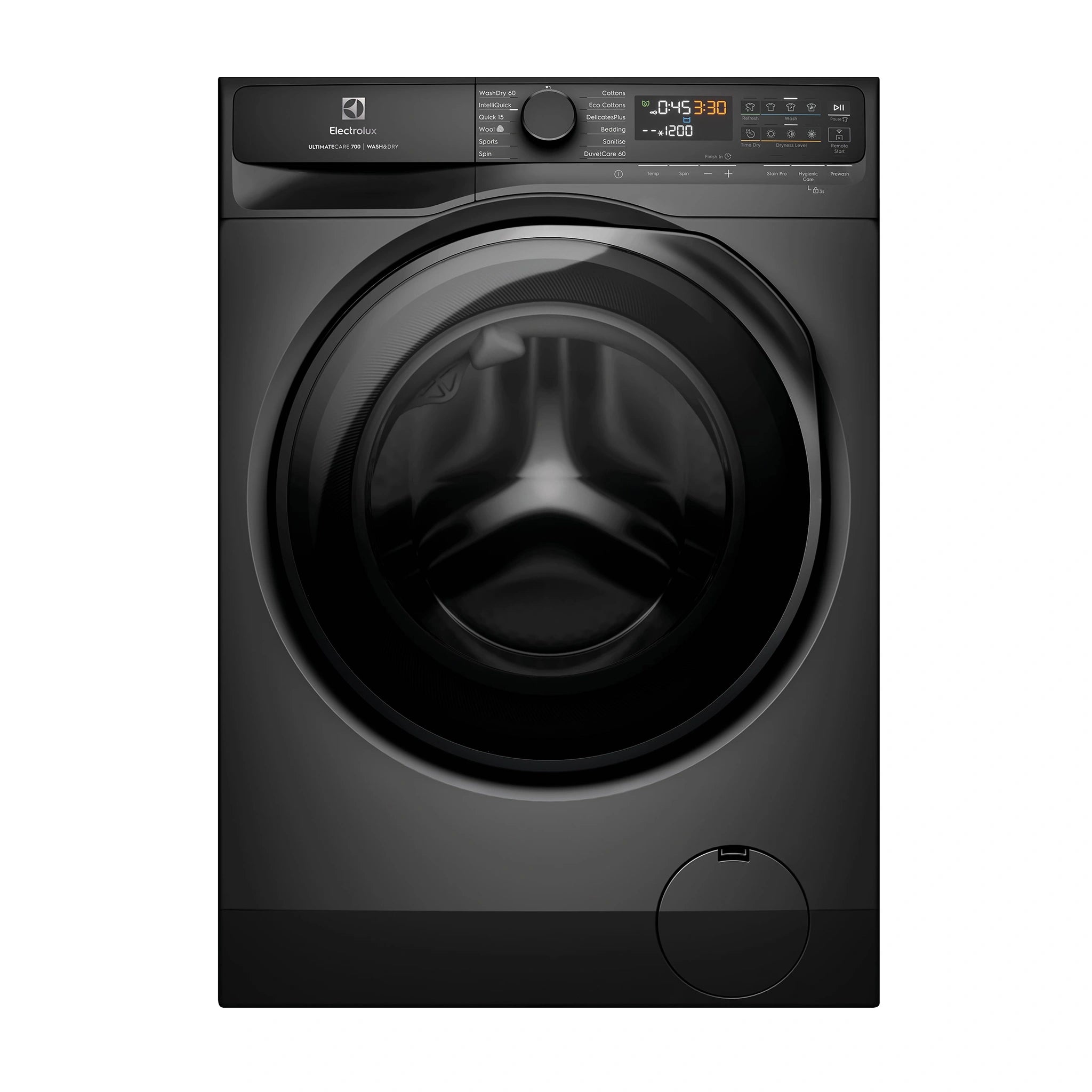 Electrolux 10/7kg Ultimate Care 700 Washer Dryer Combo EWW1043R7SC, Front View