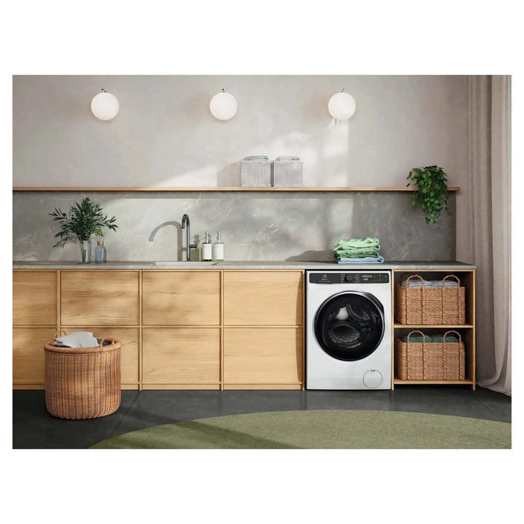 Electrolux 10kg/6kg UltimateCare 700 White Front Load Washer Dryer EWW1043R7WCS, Lifestyle View
